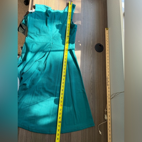 Grace Karin Dress Sleeveless Turquoise Women Medium  Wedding Formal Bridesmaid - Picture 8 of 9